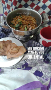 Resep mie goreng ayam bumbu oriental