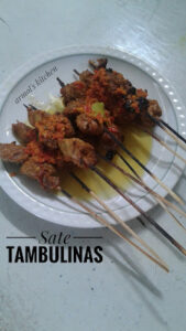 Resep Sate Tambulinas